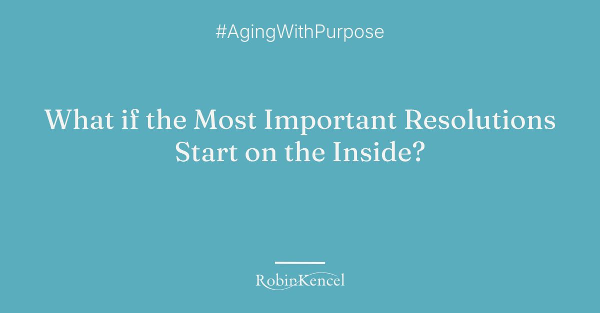 What If Your New Year Resolutions Started From the Inside?